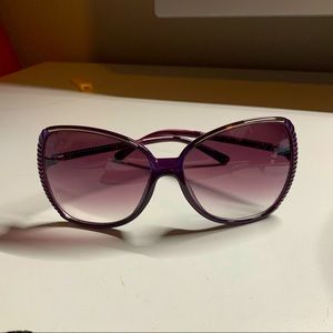 Purple sunglasses